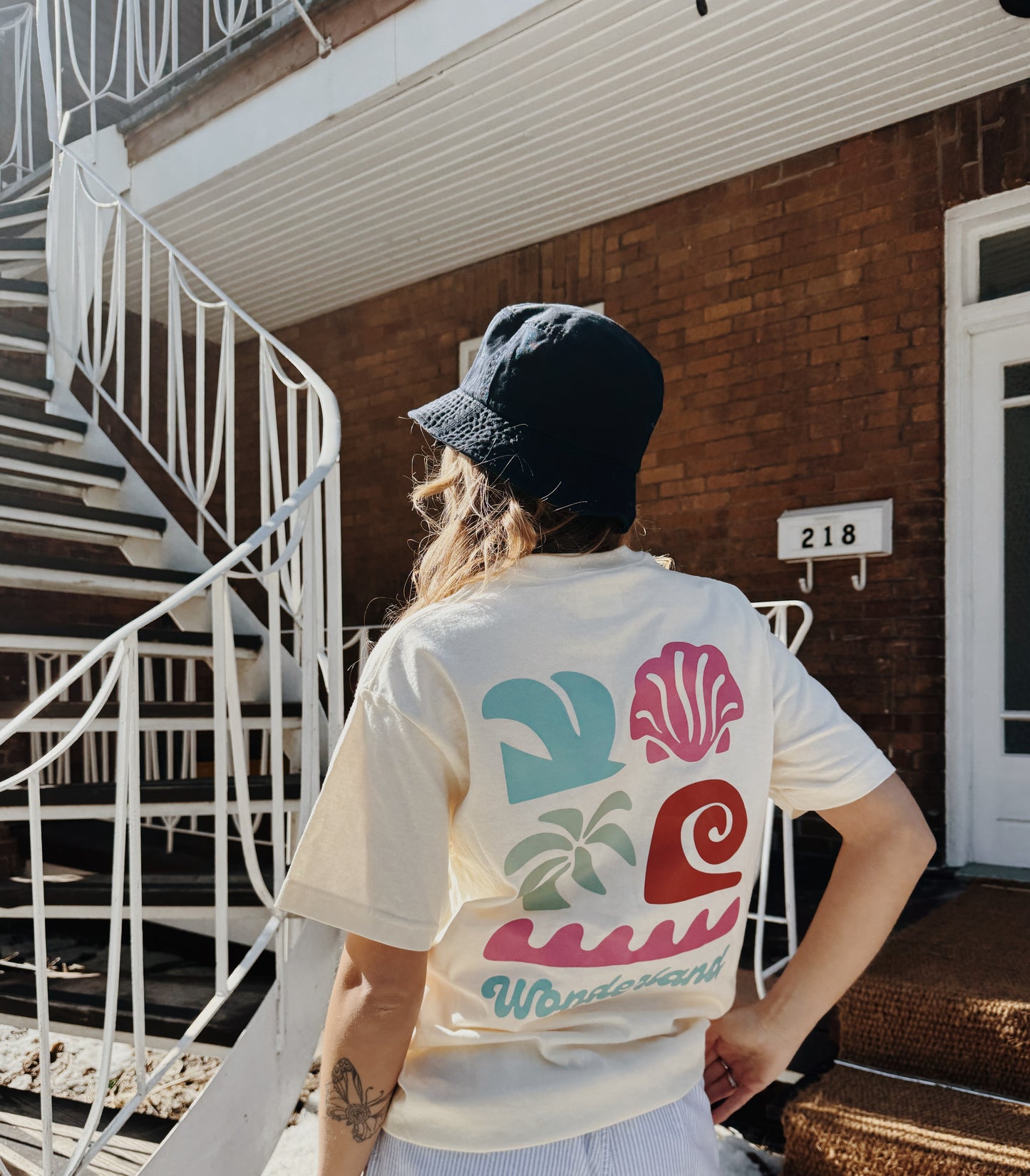 Beach tee | Ivoire