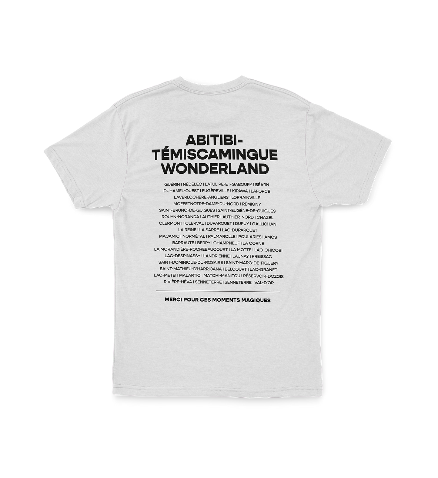 T-shirt à patch - région