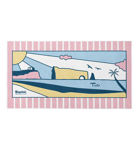 Serviette de plage Percé