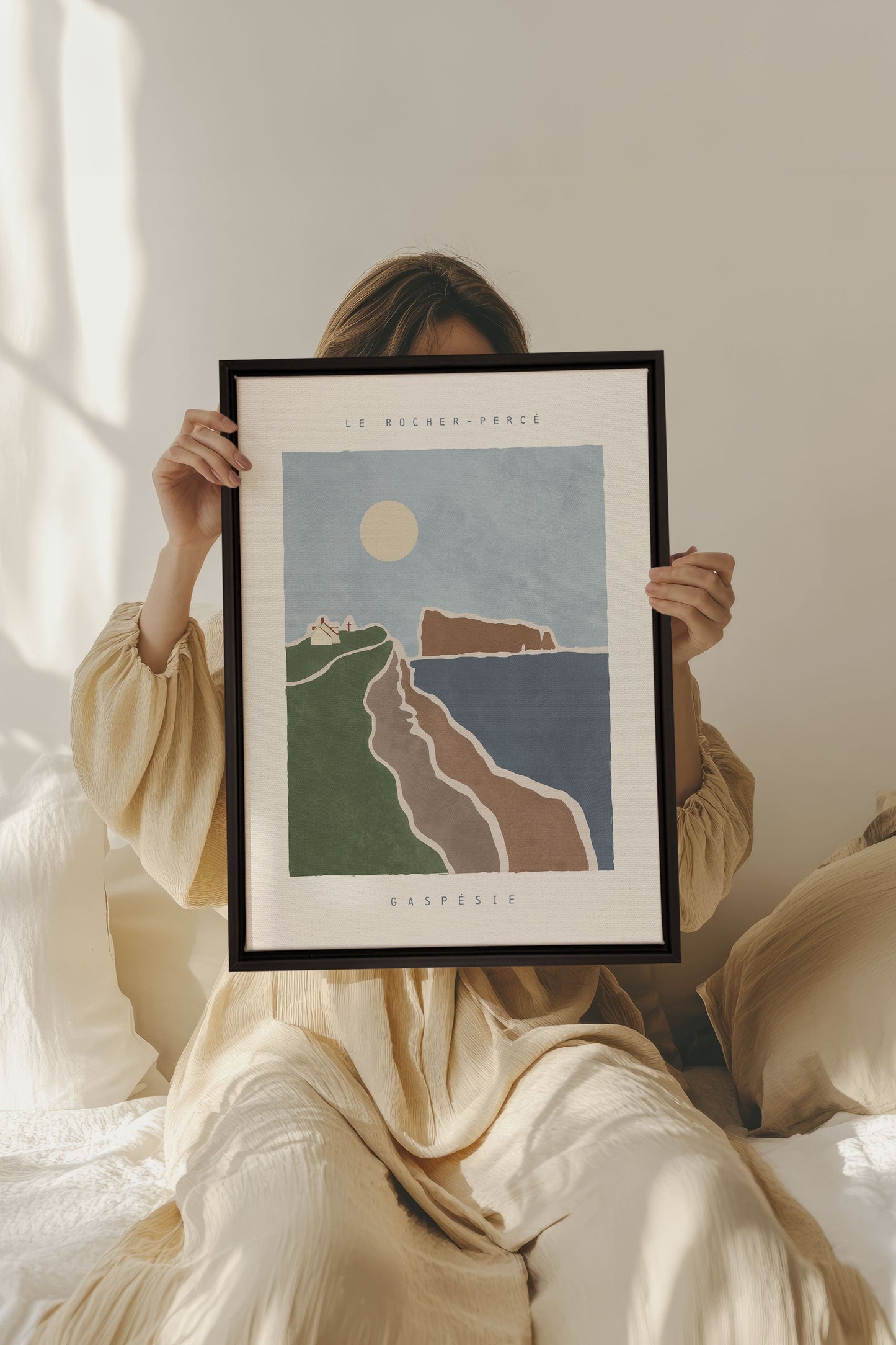 Rocher-Percé | Oeuvre sur toile étirée