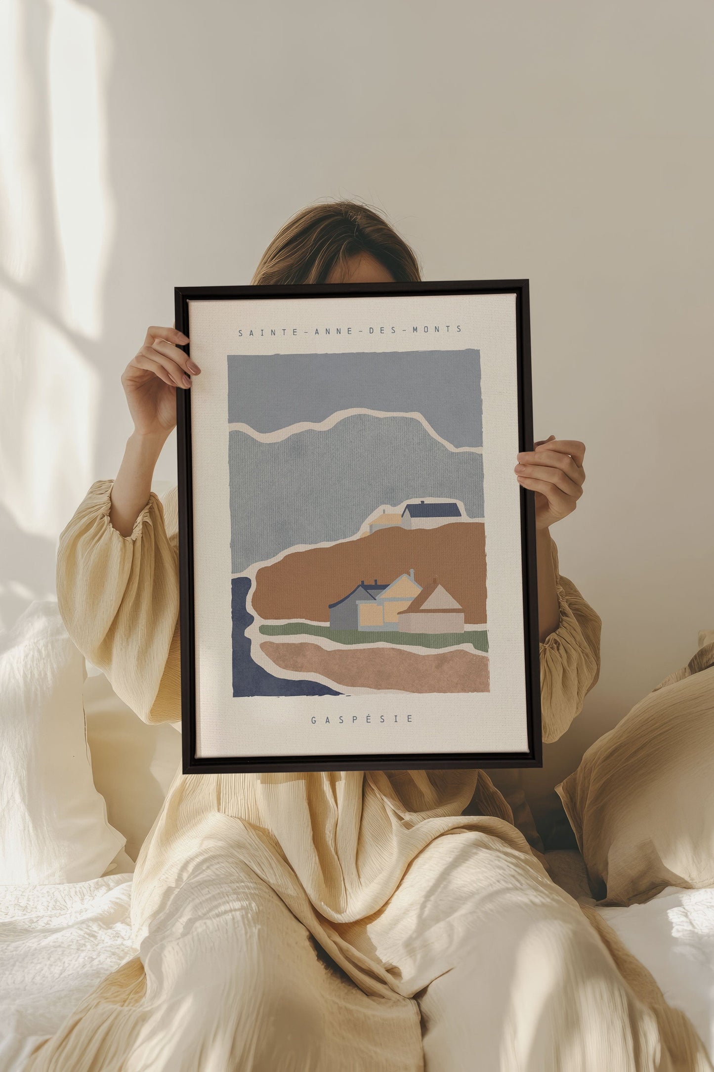 Saint-Anne-des-Monts | Oeuvre sur toile étirée