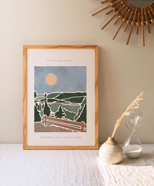 Illustration Saguenay-Lac-Saint-Jean | Petit-Saguenay, mise en situation