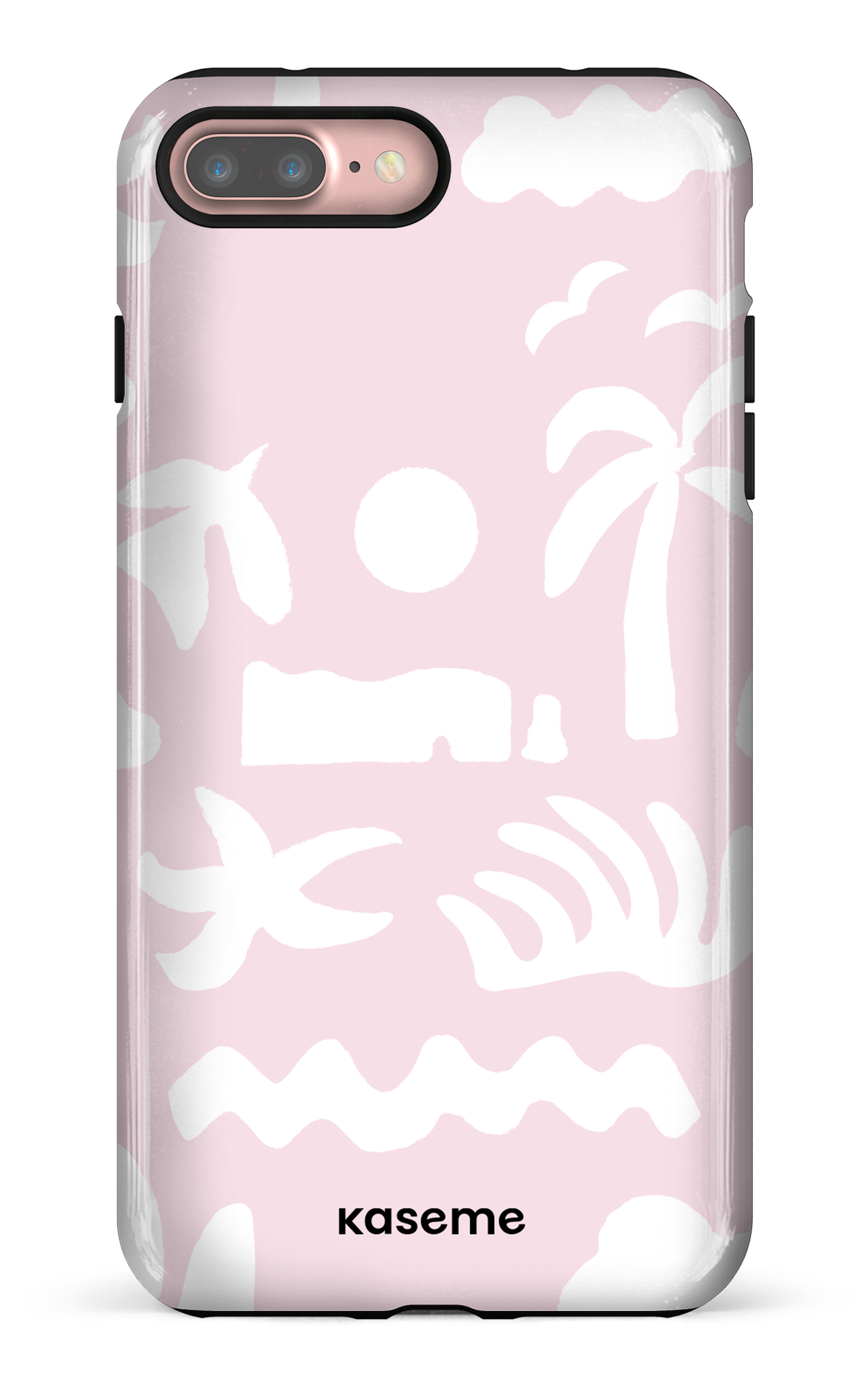 Coque téléphone, design Étui | Gaspésie Motif rose