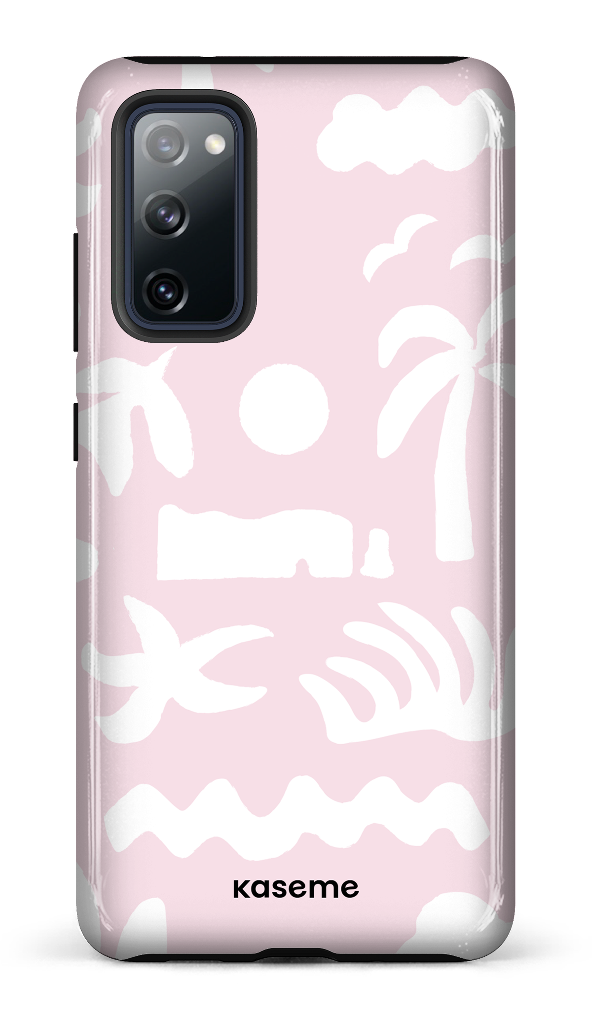 Coque Galaxy S22 Plus, étui Impact Gloss, design Étui | Gaspésie Motif rose