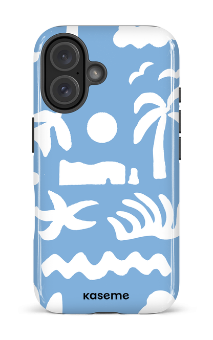 Étui | Gaspésie Motif bleu