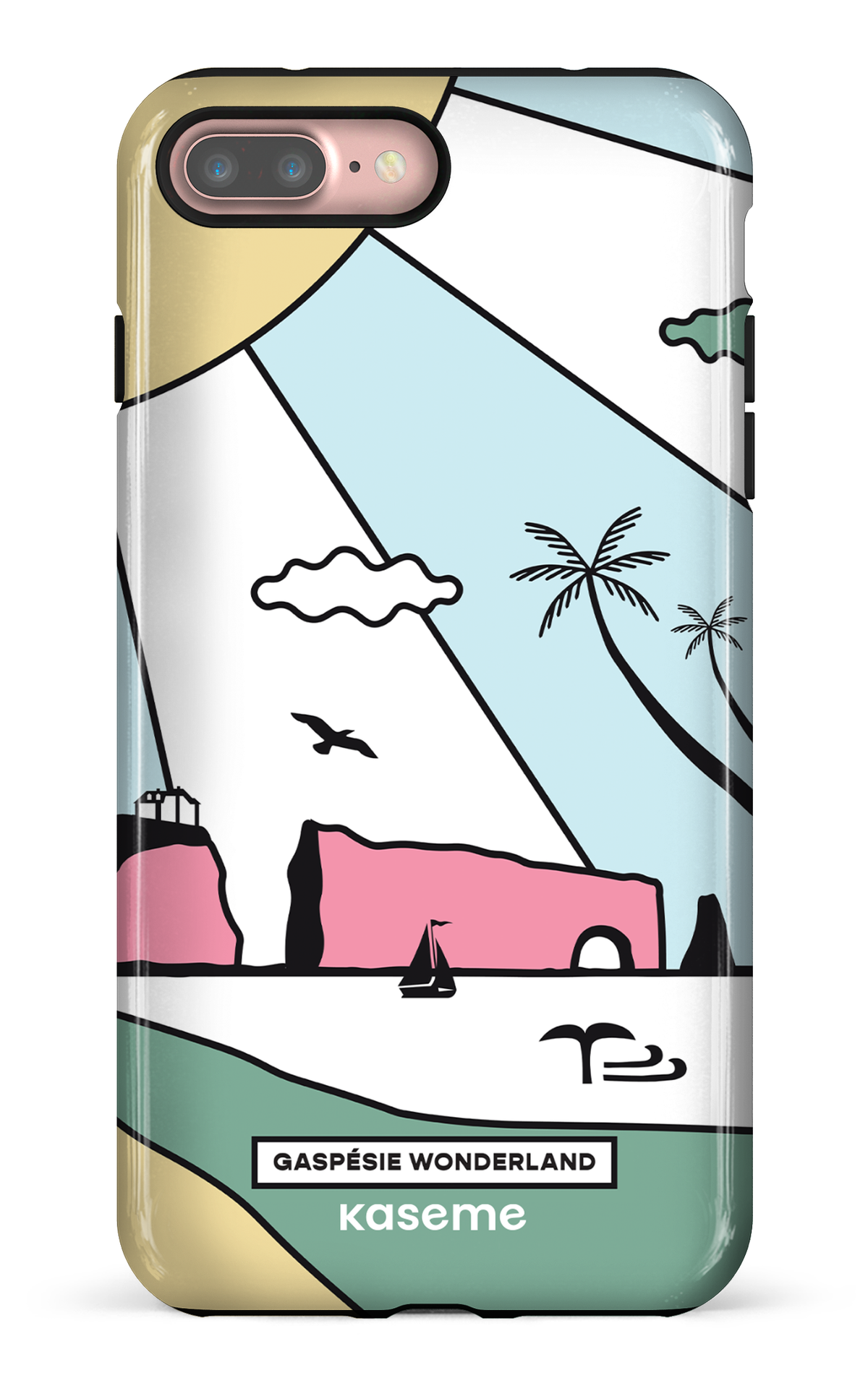 Coque Galaxy S21, étui Tough, design KaseGaspésie 2025