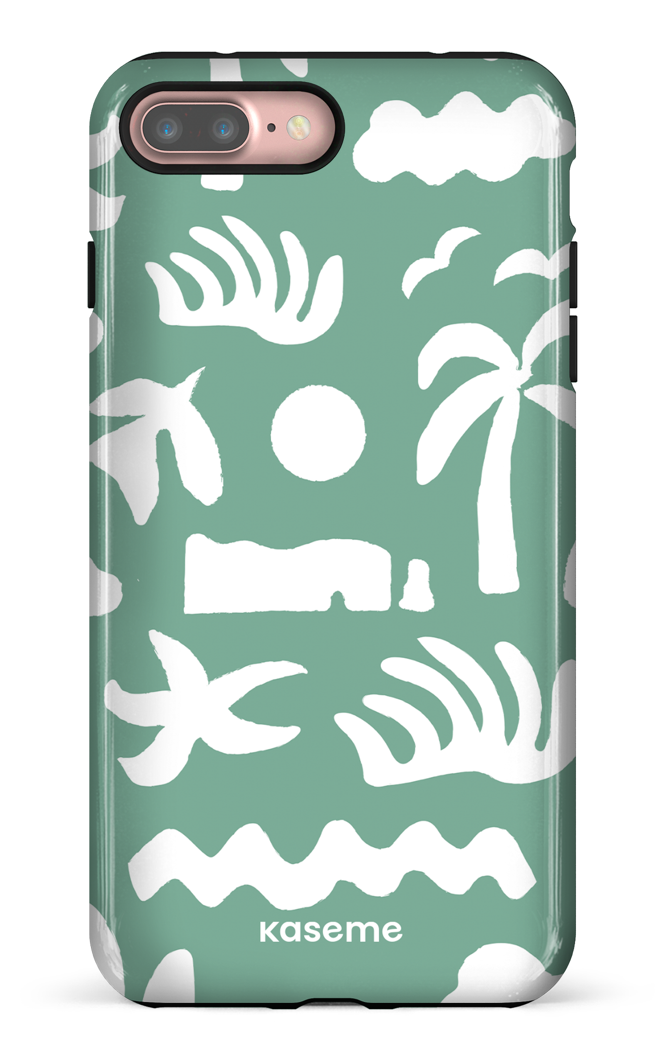 Coque Galaxy S26 Plus, étui Tough, design KaseMotif Vert