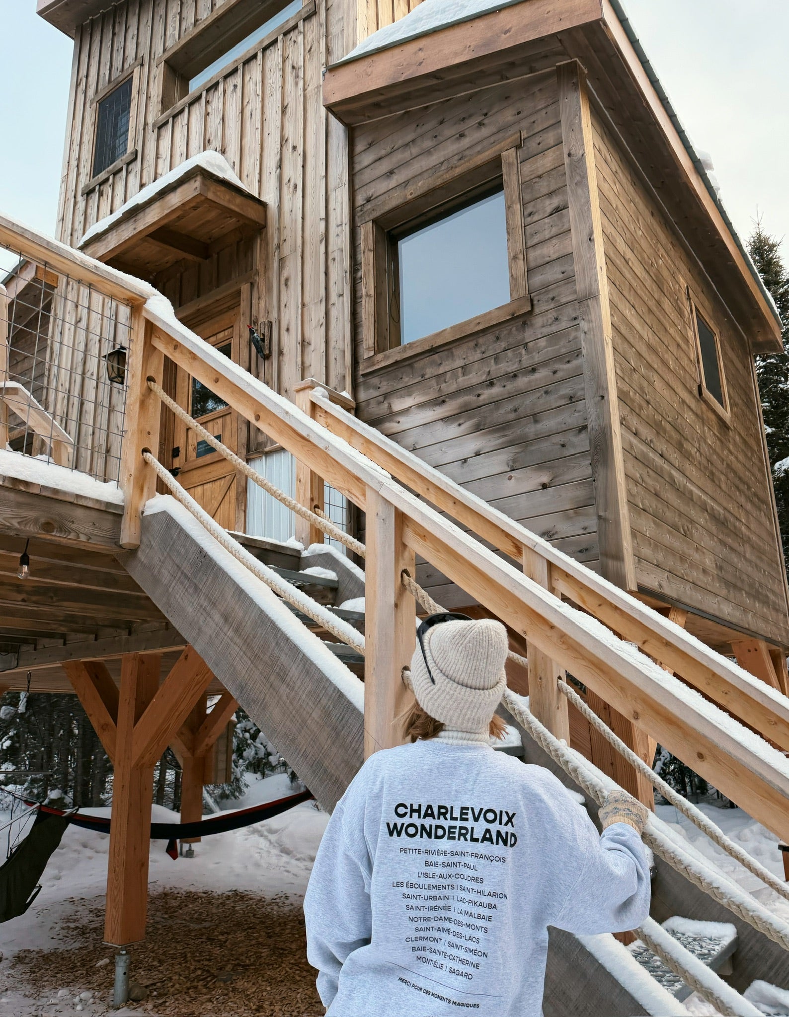Sweat-shirt Baie-Saint-Paul Wonderland