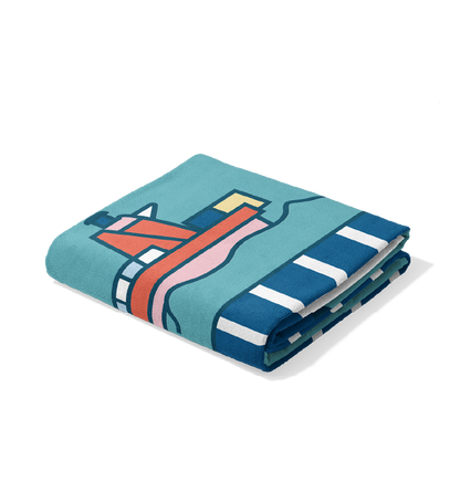Serviette de plage Côte-Nord