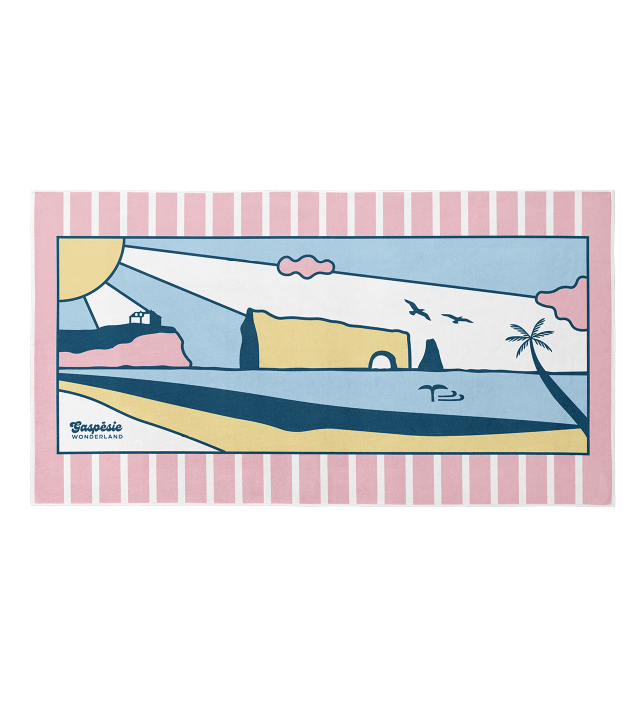 Serviette de plage Percé