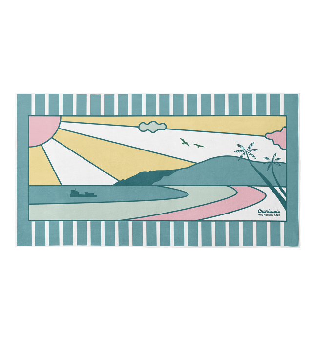 Serviette de plage Baie-Saint-Paul