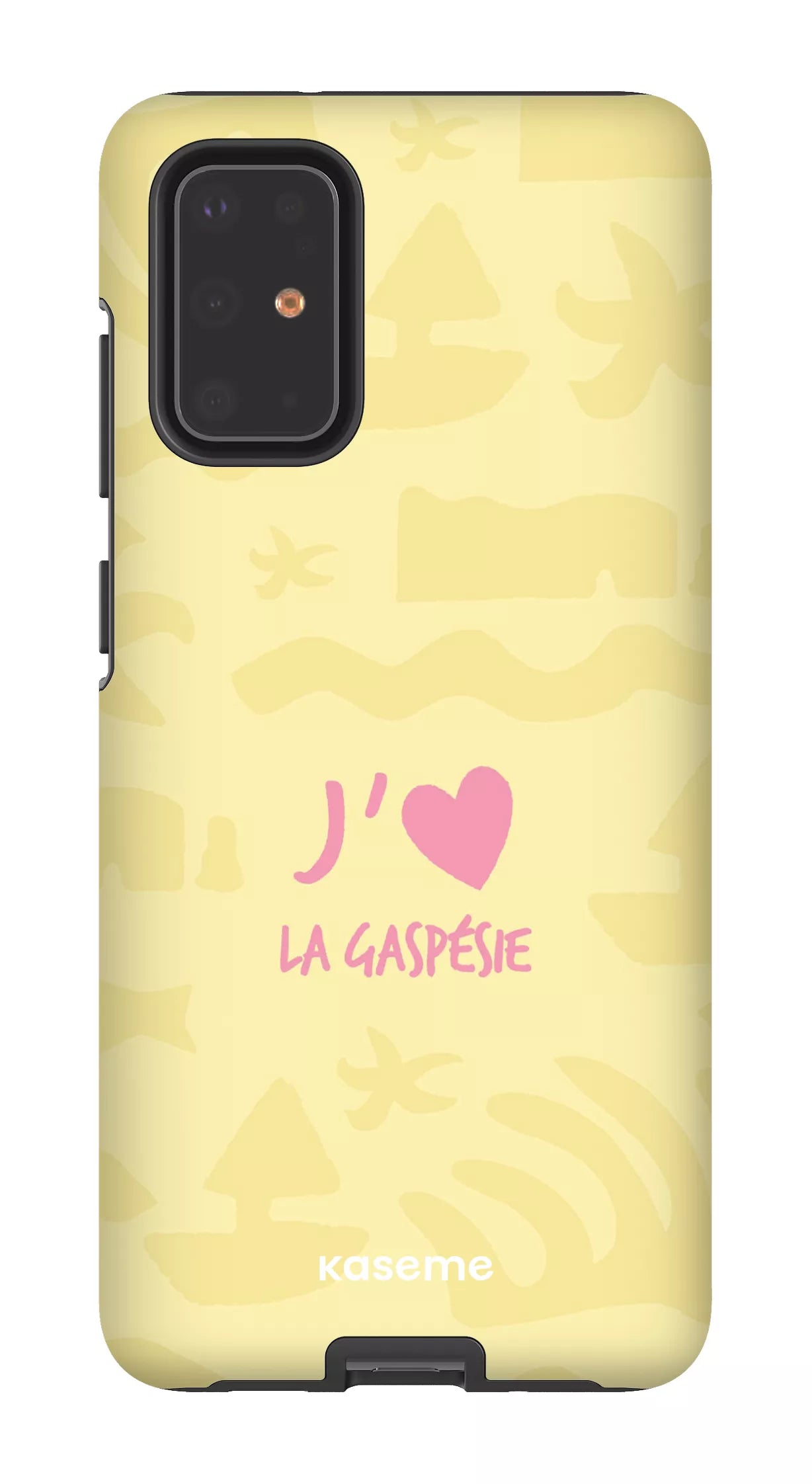Coque Galaxy S20 Plus, étui Tough, design J'aime la Gaspésie