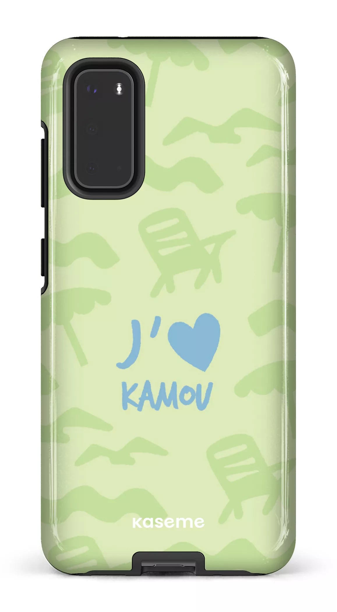 Coque Galaxy S20, étui Tough, design J'aime Kamou