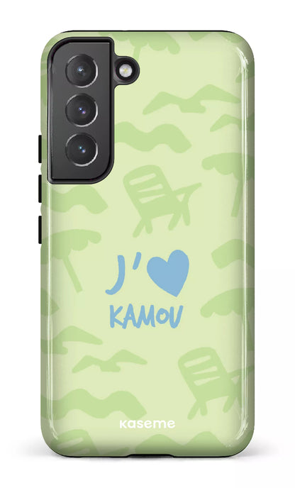 Coque Galaxy S22, étui Tough, design J'aime Kamou