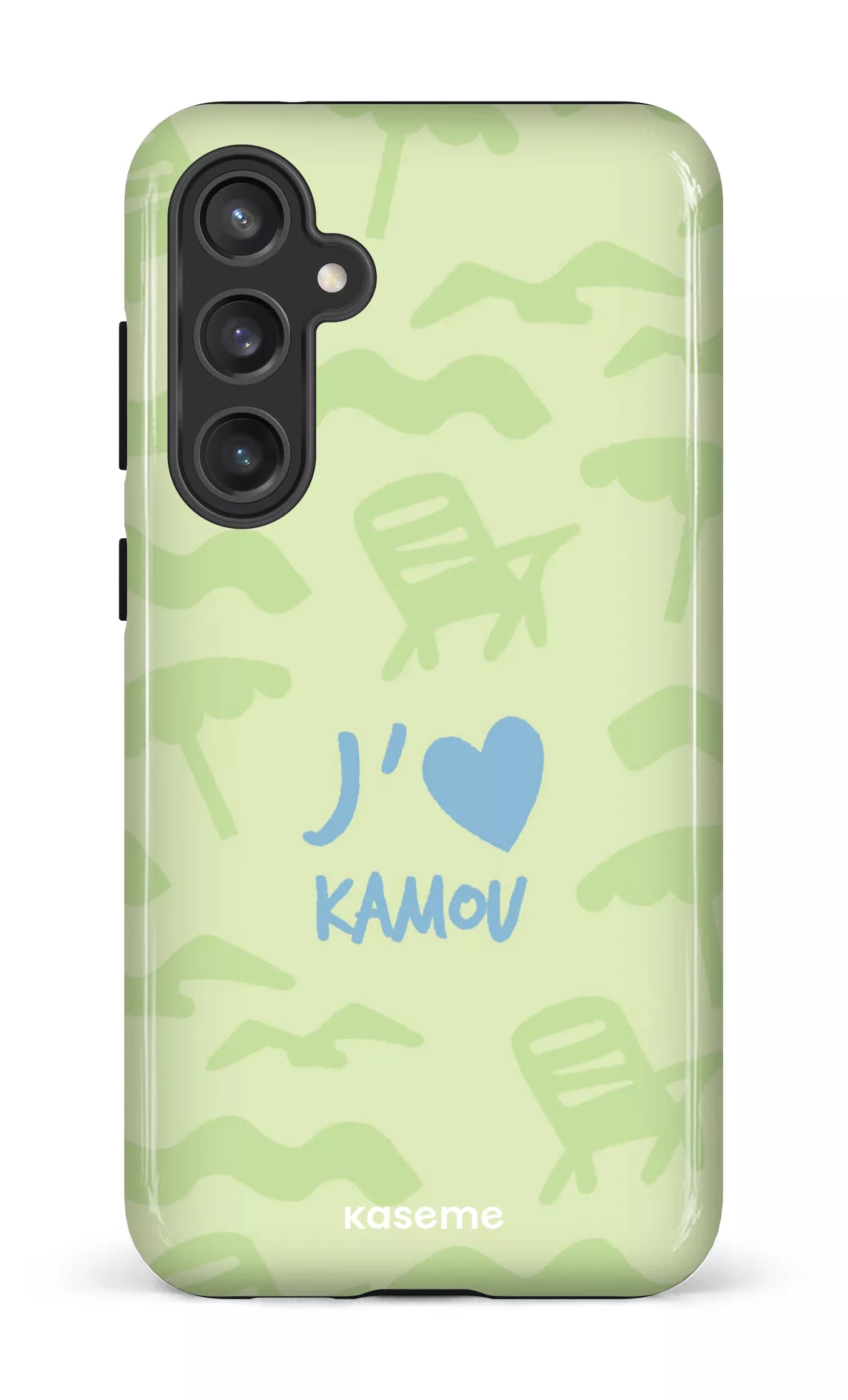 Coque Galaxy S23 FE, étui Tough, design J'aime Kamou