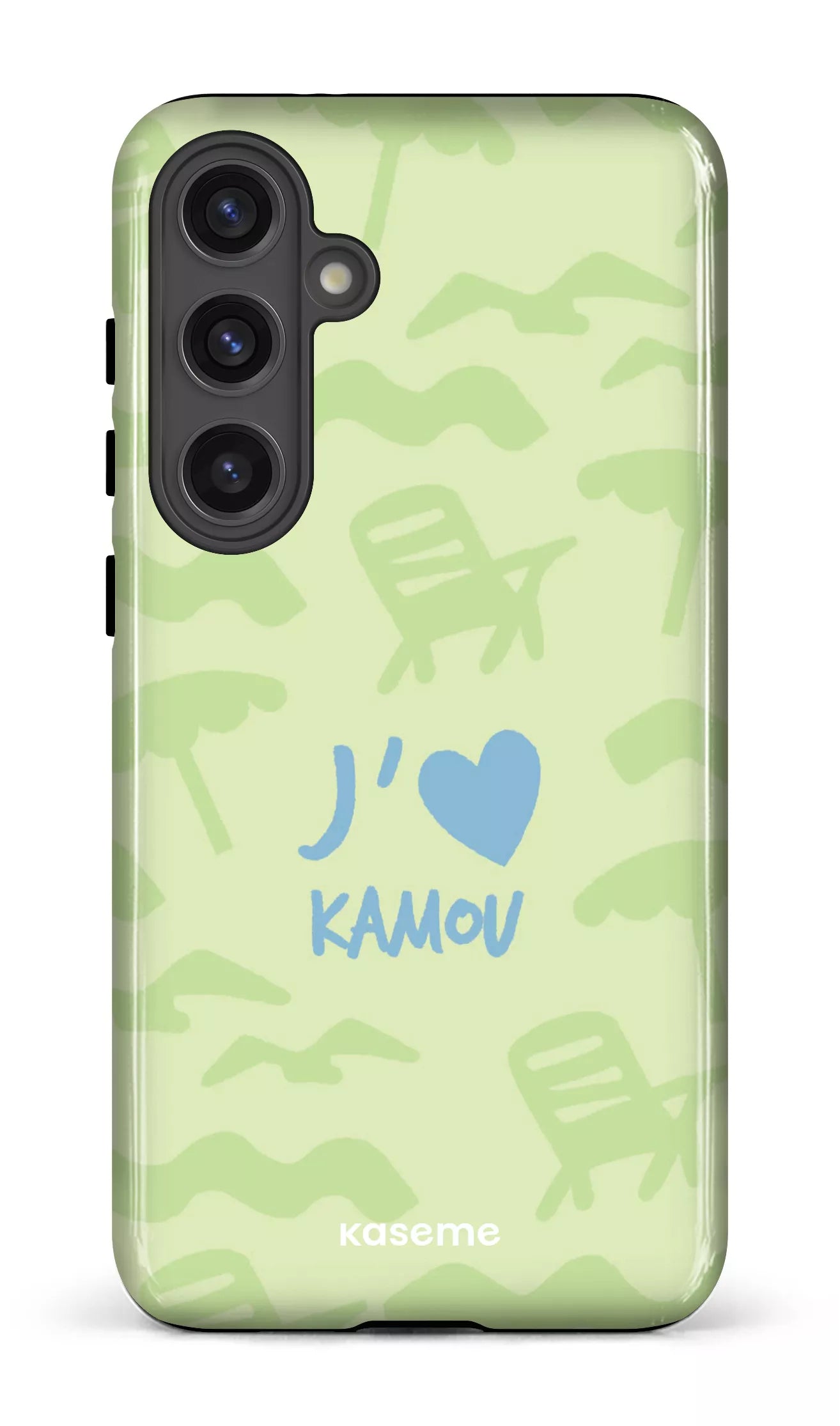 Coque Galaxy S24 Plus, étui Tough Gloss, design J'aime Kamou