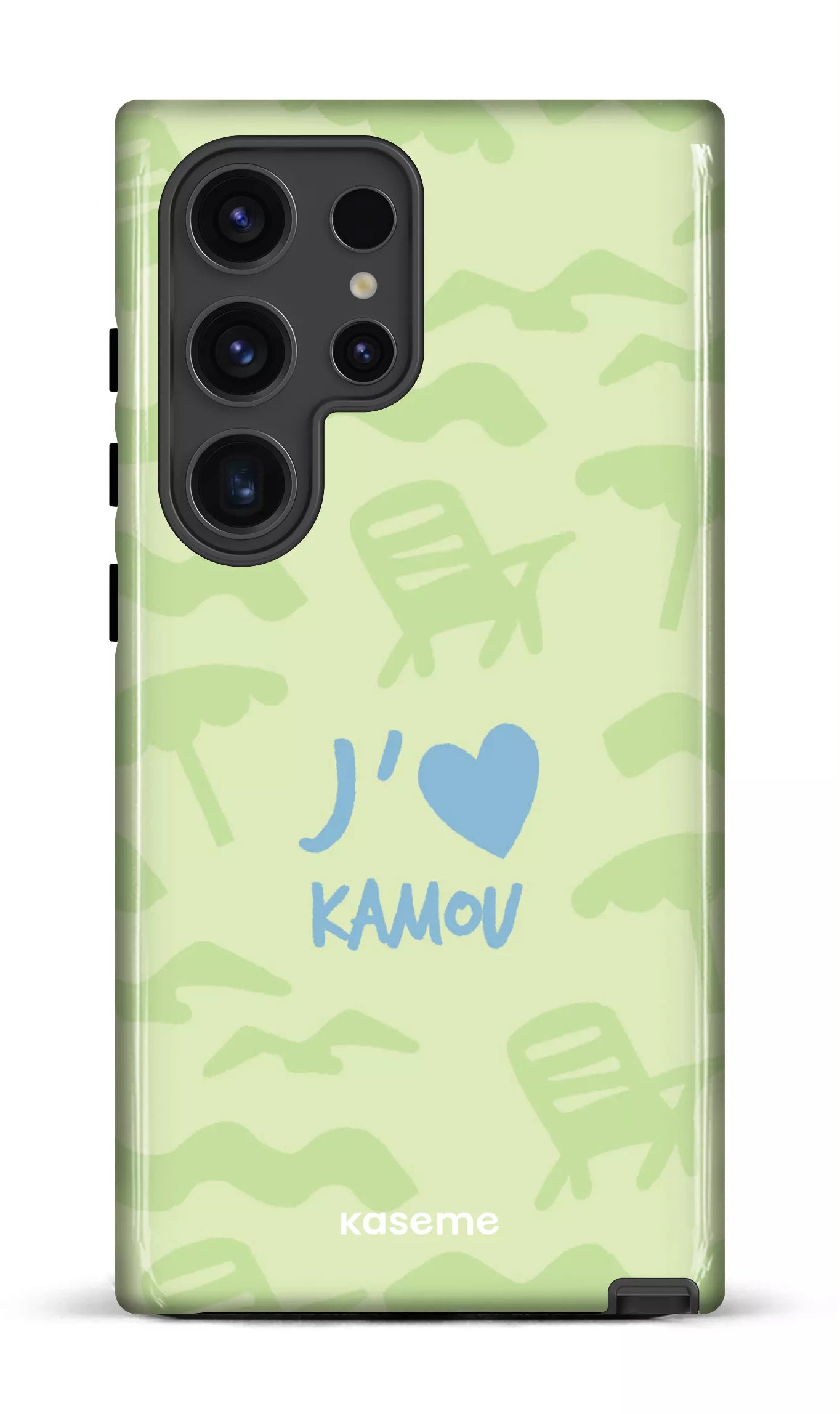 Coque Galaxy S24 Ultra, étui Tough Gloss, design J'aime Kamou