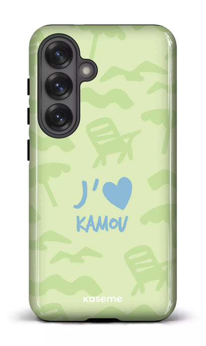 Coque Galaxy S25, étui Tough Gloss, design J'aime Kamou