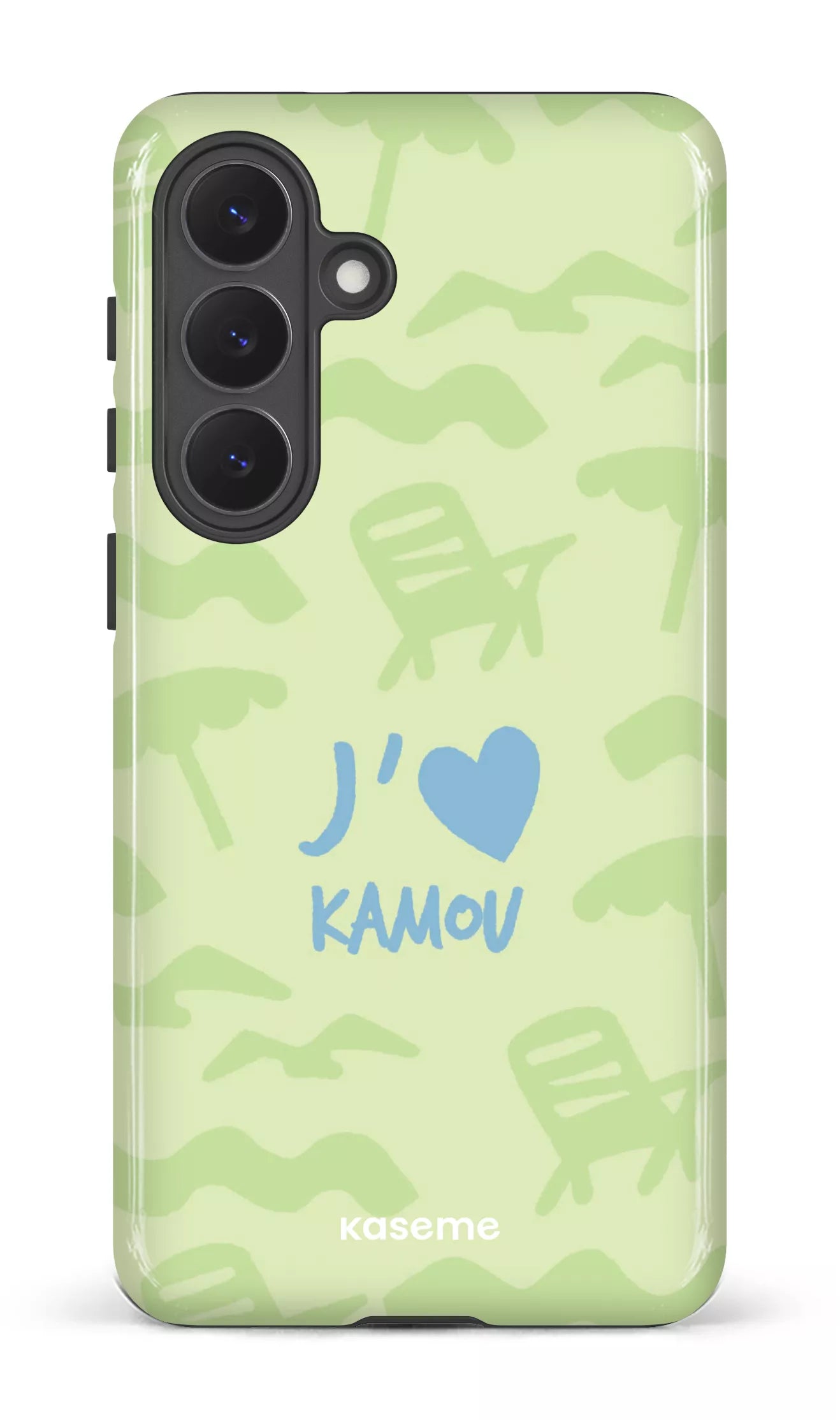 Coque Galaxy S26, étui Tough Gloss, design J'aime Kamou