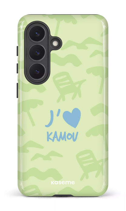 Coque Galaxy S26, étui Tough Gloss, design J'aime Kamou