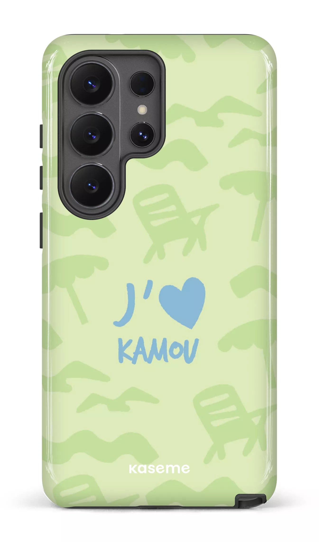 Coque Galaxy S26, étui Tough Gloss, design J'aime Kamou