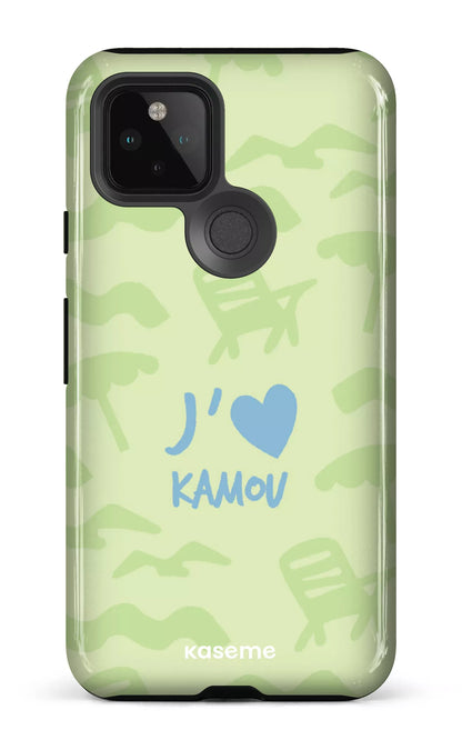Coque Pixel 5, étui Tough, design J'aime Kamou