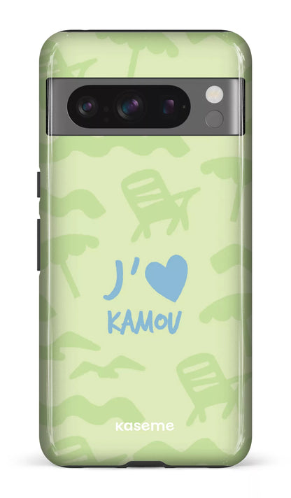 Coque Pixel 8 Pro, étui Tough Gloss, design J'aime Kamou