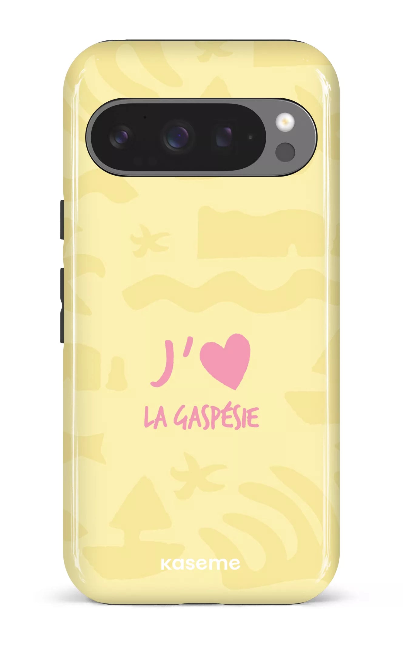 Coque Pixel 9 Pro, étui Impact Gloss, design J'aime la Gaspésie