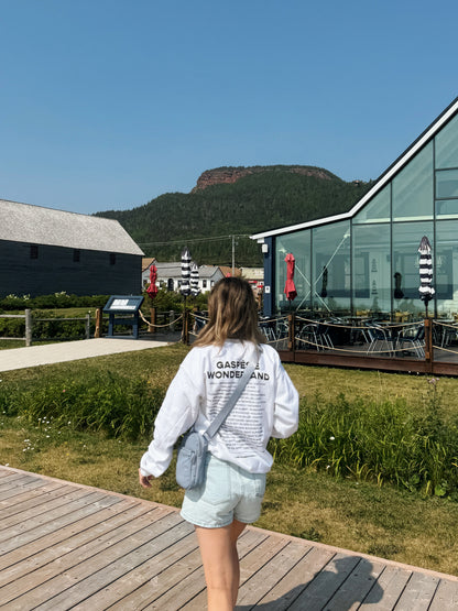 Sweat-shirt Rocher-Percé Wonderland