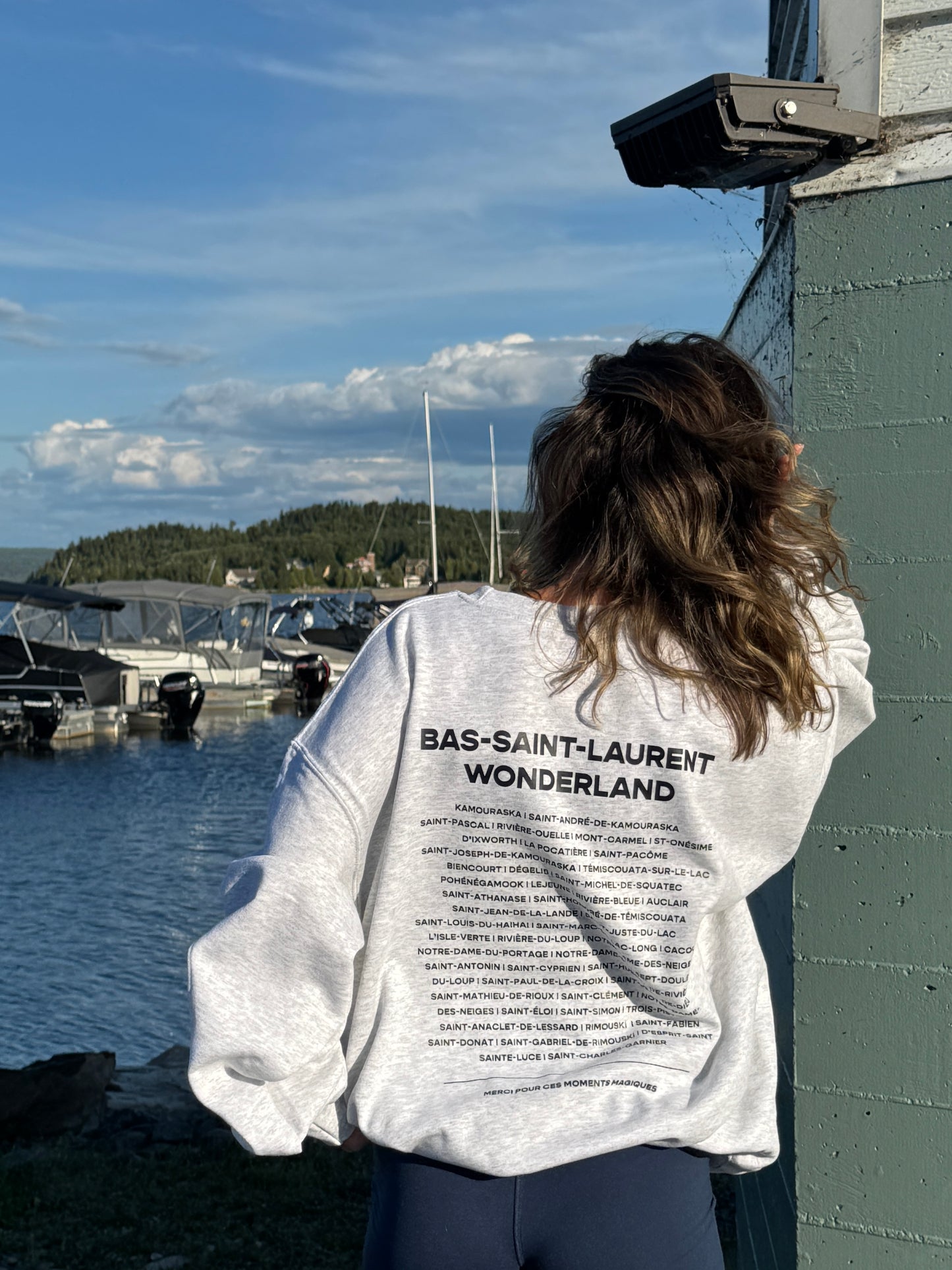 Sweat-shirt Témiscouata Wonderland