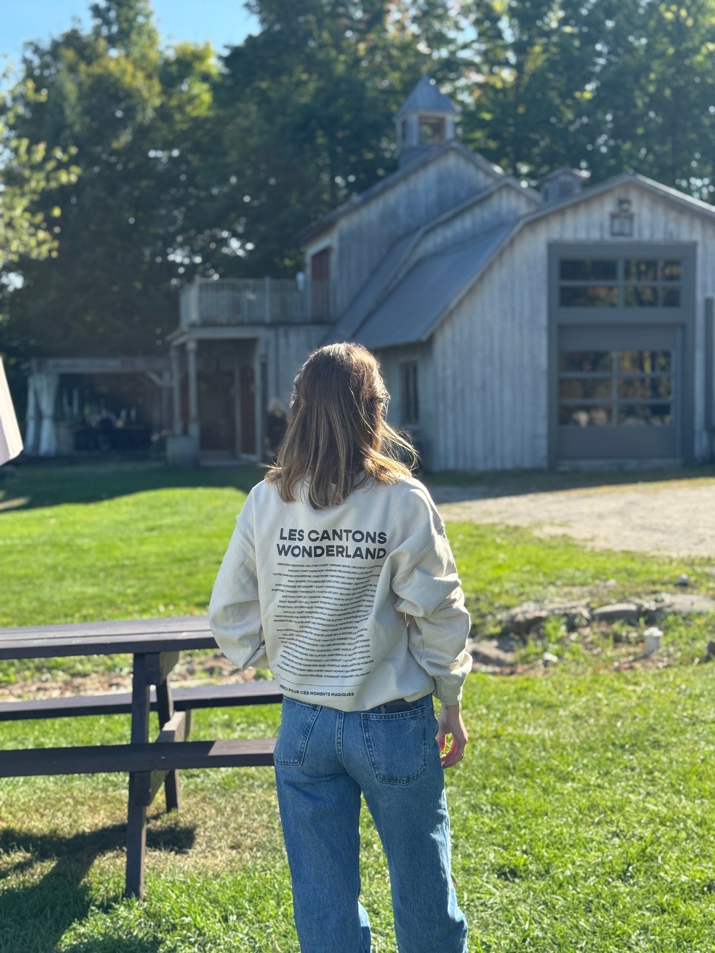 Sweat-shirt Lac Memphrémagog Wonderland