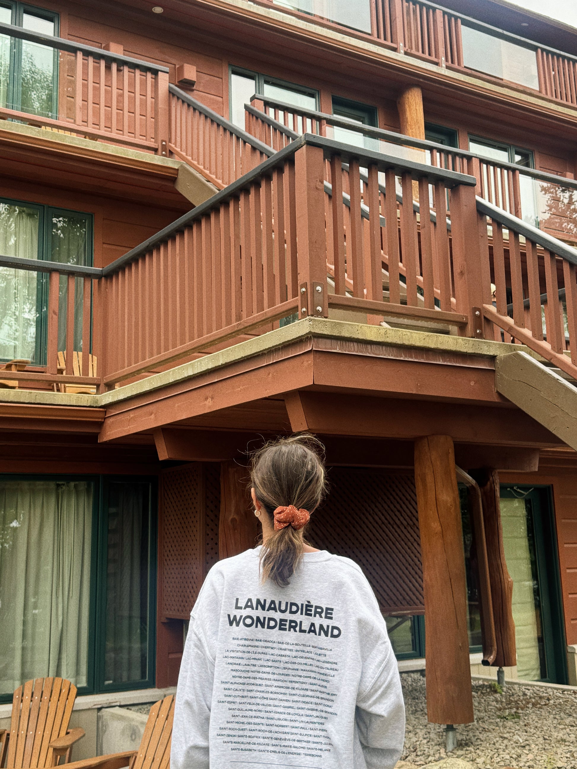 Sweat-shirt Saint-Donat Wonderland