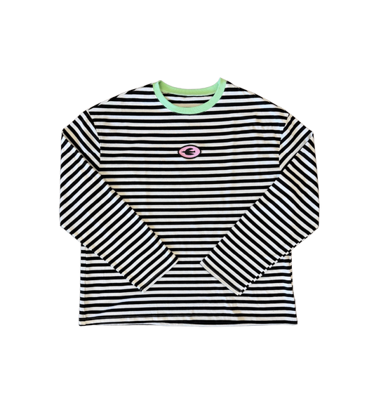 Chandail ligné avec patche