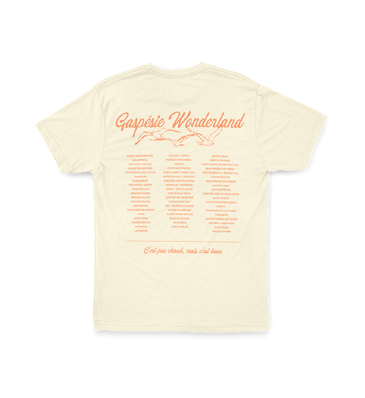 T-shirt Gaspésie