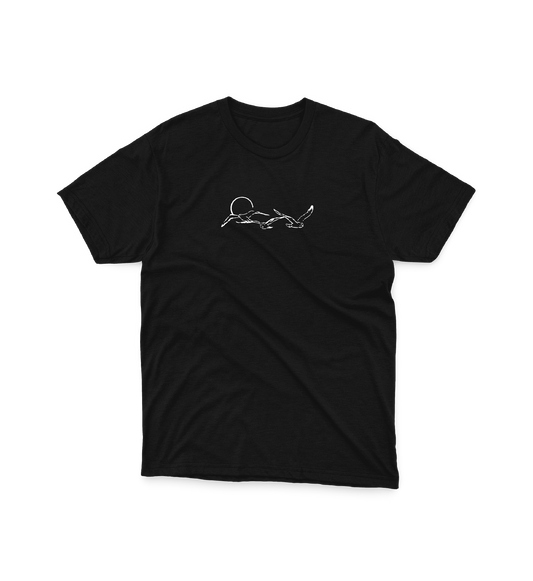 T-shirt Gaspésie, couleur noir