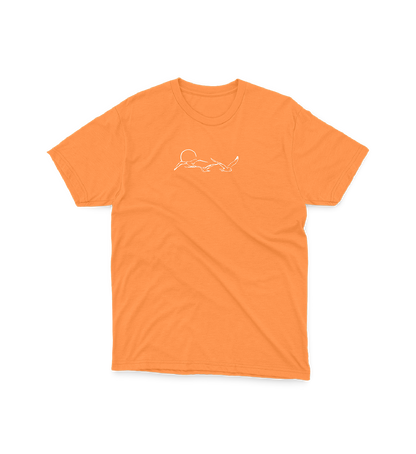 T-shirt Gaspésie, couleur orange