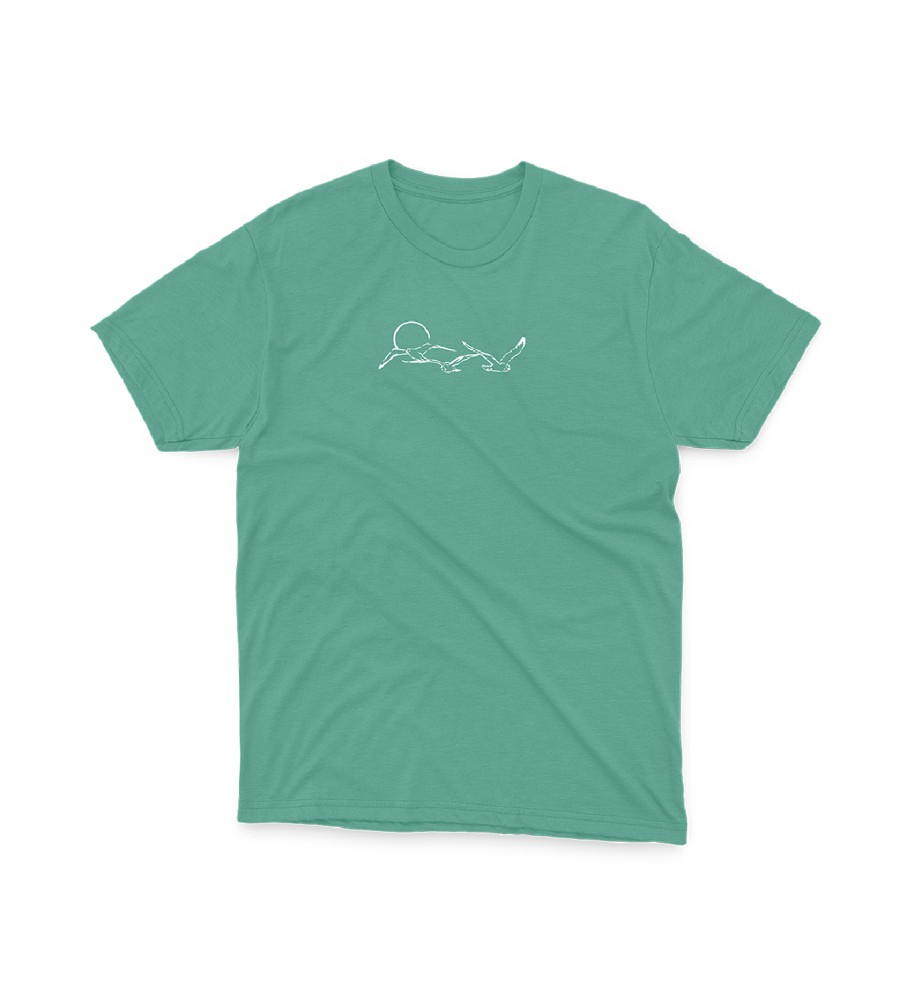 T-shirt Gaspésie, couleur vert