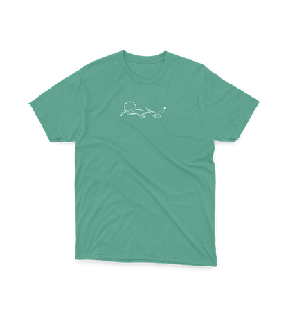 T-shirt Gaspésie, couleur vert