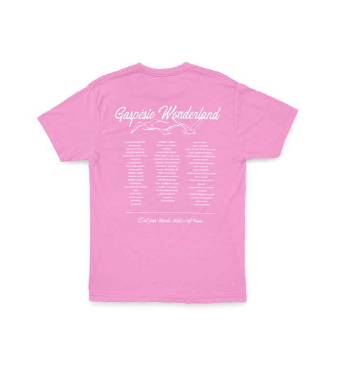 T-shirt Gaspésie