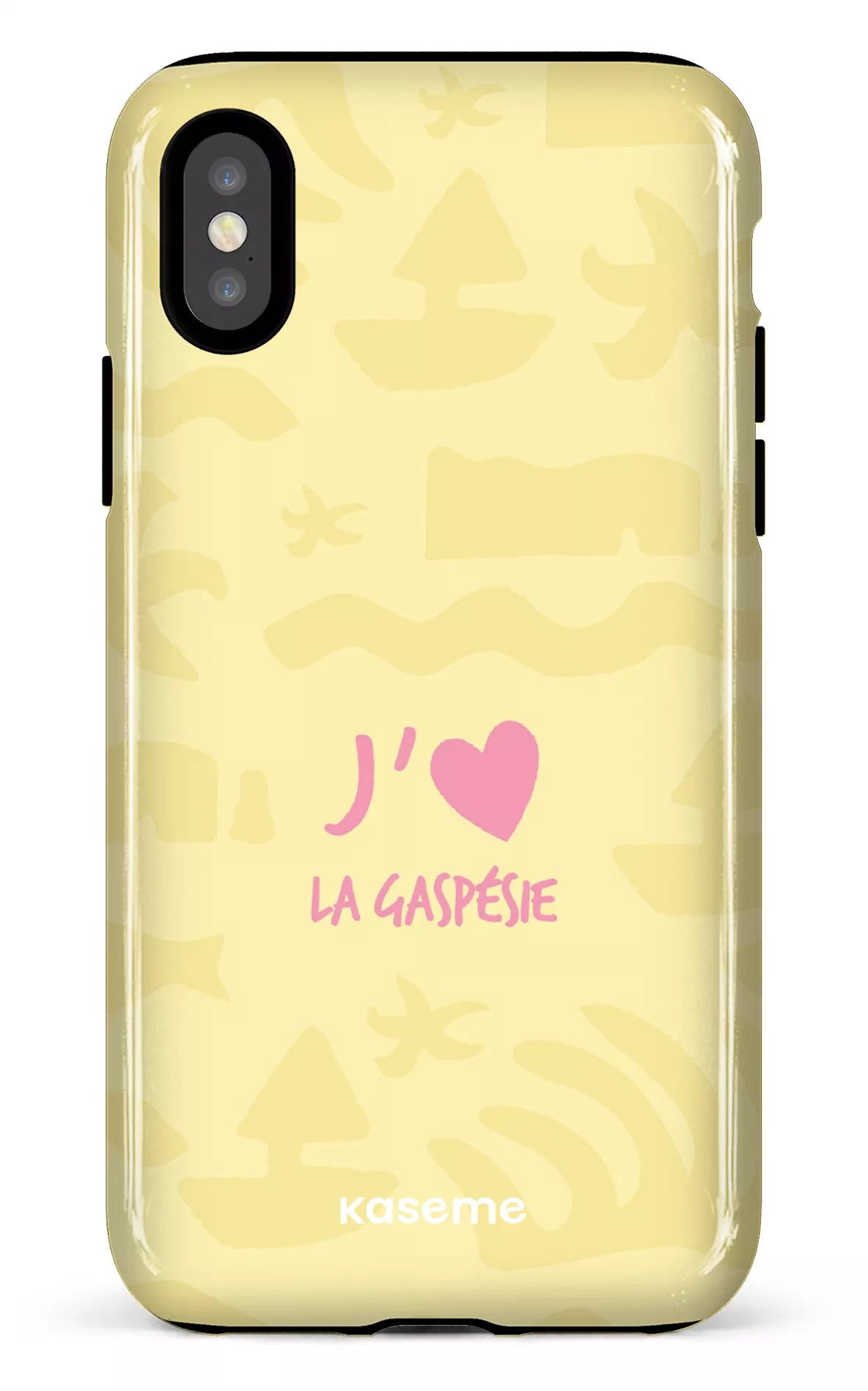Coque Galaxy S20 FE, étui Tough, design J'aime la Gaspésie