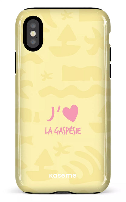 Coque Galaxy S20 FE, étui Tough, design J'aime la Gaspésie