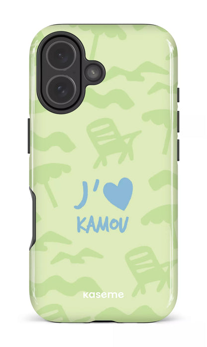 Coque iPhone 17, étui Impact, design J'aime Kamou