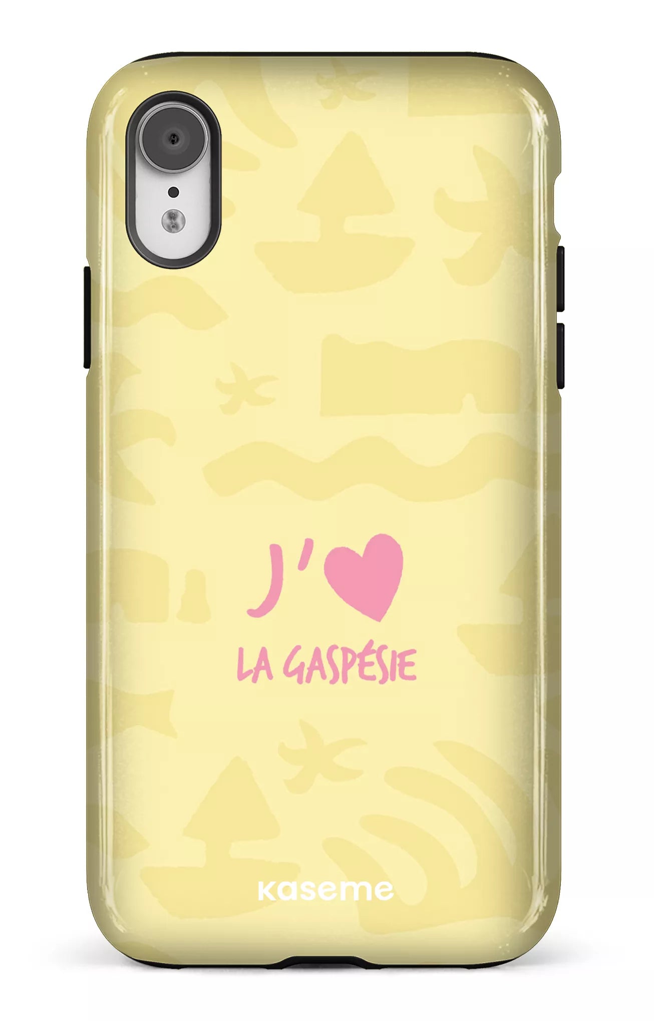 Coque Galaxy S20, étui Tough, design J'aime la Gaspésie