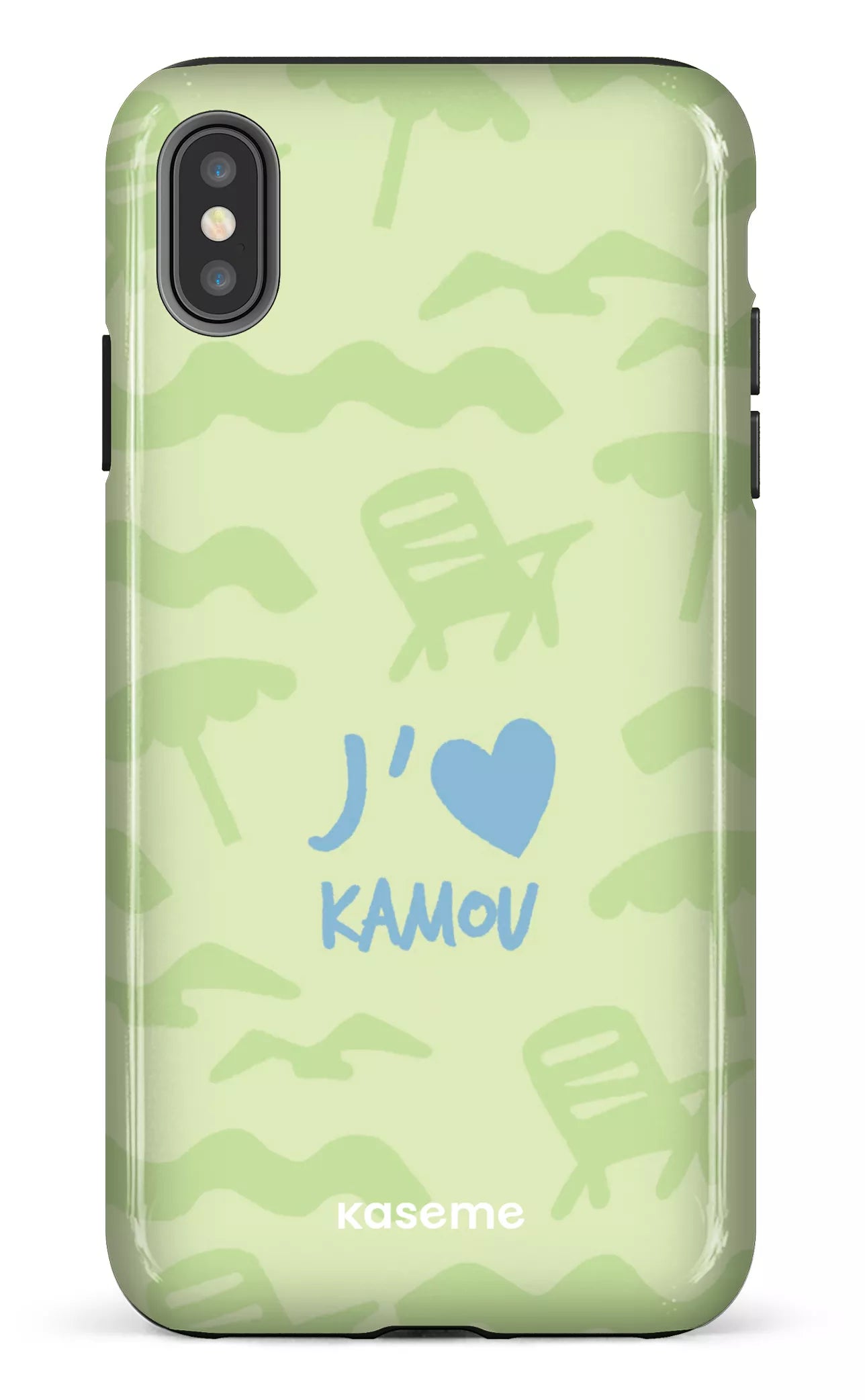 Coque Galaxy S21, étui Tough, design J'aime Kamou