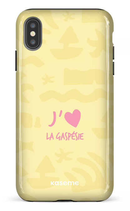 Coque Pixel 7, étui Tough, design J'aime la Gaspésie